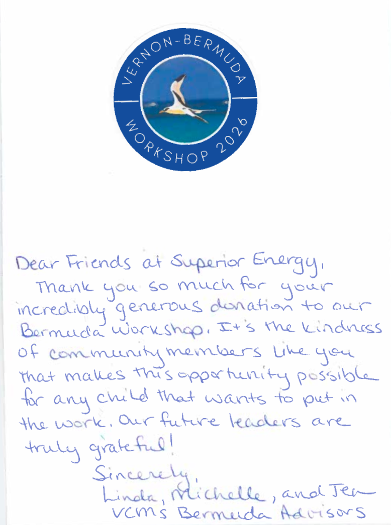 Giving Back orignal — Superior Energy, LLC